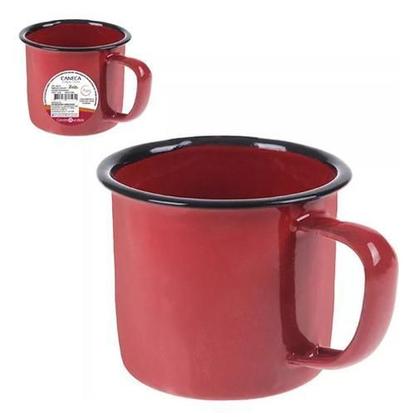 Imagem de Kit Com 24x Caneca Esmaltada Retrô 150ml - Art House