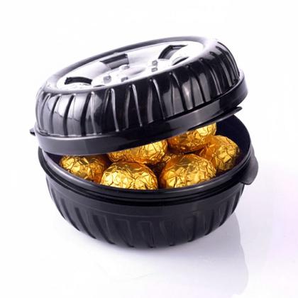 Imagem de Kit com 25 Porta Mix Roda Pote de Doce e Lanches para Festa