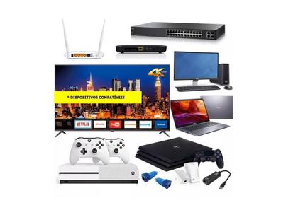 Imagem de Kit Com 3 Cabos Cat5E Lan Cftv 4 Pares 20Mts Preto - Gold