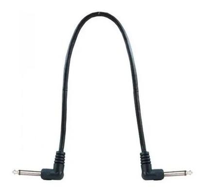 Imagem de KIT com 3 Cabos para pedal 25cm P10L x P10L MXT Guitarra Violão. 