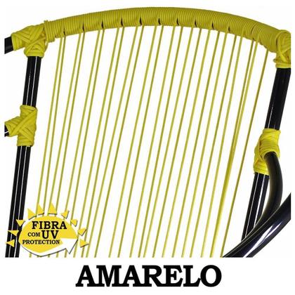 Imagem de Kit Com 3 Cadeiras De área Amarelas Eclipse
