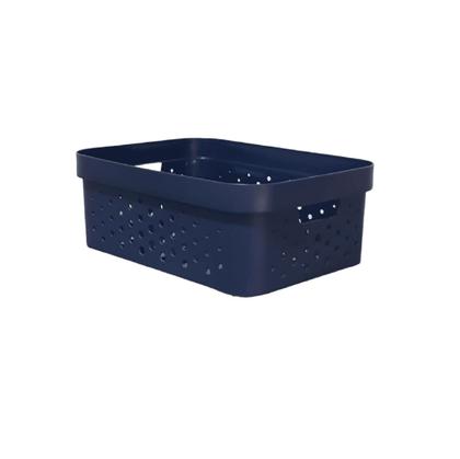 Imagem de kit com 3 Caixas Cestos Organizadores Resistente e Empilháveis - Mixxnova