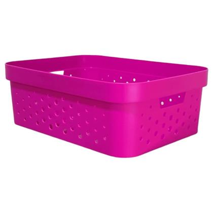 Imagem de kit com 3 Caixas Cestos Organizadores Resistente e Empilháveis - Mixxnova