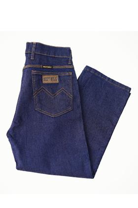 Imagem de Kit com 3 Calça Jeans Best Bull Tradicional  Elastano para Trabalho Serviço ou Uniforme