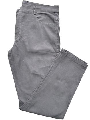 Imagem de Kit com 3 calças de sarja masculina modelo Slim calças com ótima costura todas com elastano