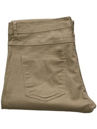 Imagem de Kit com 3 calças de sarja masculina modelo Slim calças com ótima costura todas com elastano