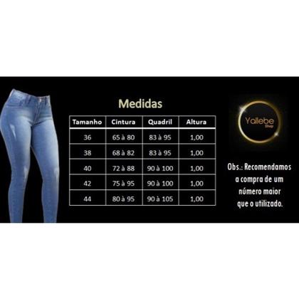 Imagem de kit com 3 calças Jeans Feminina Skinny Cós Alto que empina Hot Pants Cintura Alta Com Lycra Strech