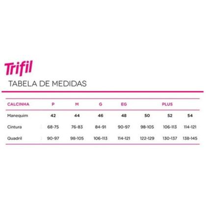 Imagem de Kit Com 3 Calcinhas Biquini De Microfibra Trifil