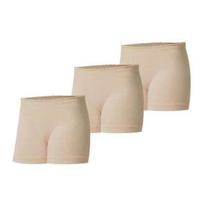 Imagem de Kit Com 3 Calcinhas Boxer Sem Costura Infantil Juvenil Selene Feminina