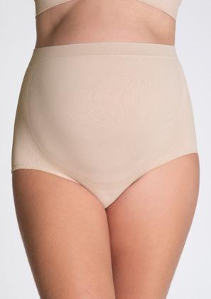 Imagem de Kit Com 3 Calcinhas Cinta Sem Costura Para Gestante Grávida Loba Lupo