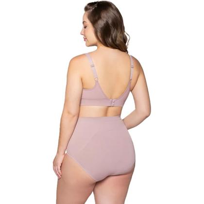 Imagem de Kit Com 3 Calcinhas Cinta Sem Costura Para Gestante Grávida Loba Lupo