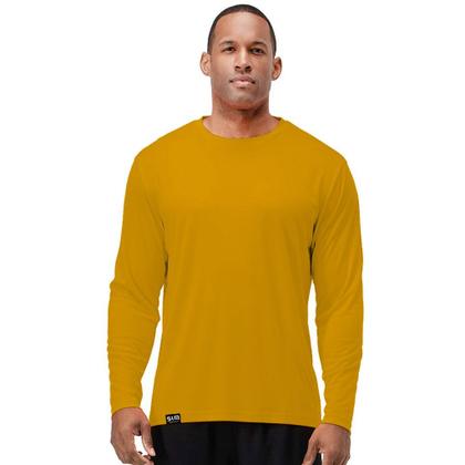 Imagem de Kit com 3 Camisetas Masculinas Térmica Segunda Pele Proteção UV Tecido Gelado Contra o Verão