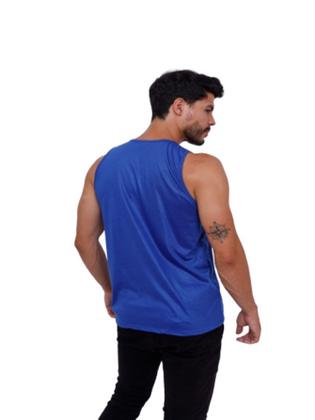 Imagem de Kit Com 3 Camisetas Regatas Masculina 100% Poliéster