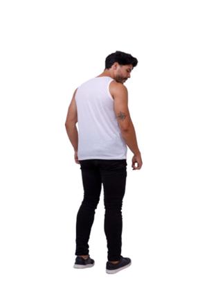 Imagem de Kit Com 3 Camisetas Regatas Masculina 100% Poliéster