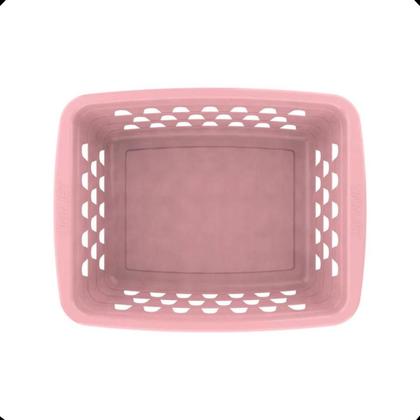 Imagem de Kit com 3 Cesto Organizador Multiuso Retangular P