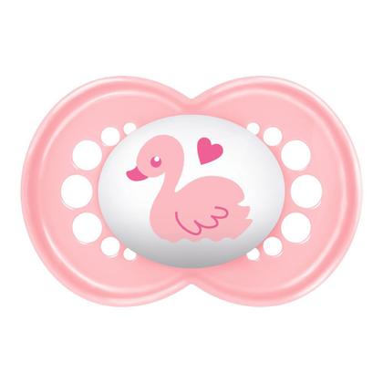 Imagem de Kit com 3 Chupetas Original Bico de Silicone 0m+ Rosa - MAM