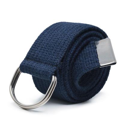 Imagem de Kit com 3 Cinto Largo Lona Masculino Sport Fivela Argola