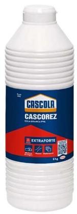 Imagem de Kit com 3 - Cola Branca Cascorez adesivo extraforte 1kg