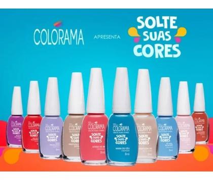 Imagem de Kit com 3 Coleções Colorama - Divertidamente, Solte Suas Cores e Nudes
