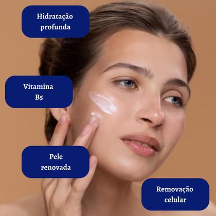 Imagem de Kit com 3 Creme Facial Cuidados Noturno 5 em 1 100g  Nívea