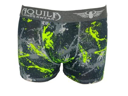 Imagem de Kit  Com 3 Cueca Boxer  Microfibra Estampada Aquila Sortido