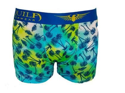 Imagem de Kit  Com 3 Cueca Boxer  Microfibra Estampada Aquila Sortido