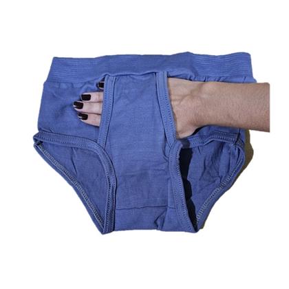 Imagem de Kit com 3 Cuecas, com Abertura, para Senhor, Tamanho M/G/GG, Sortidas