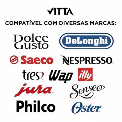 Imagem de Kit com 3 Descalcificantes Líquidos Para Limpeza de Cafeteira