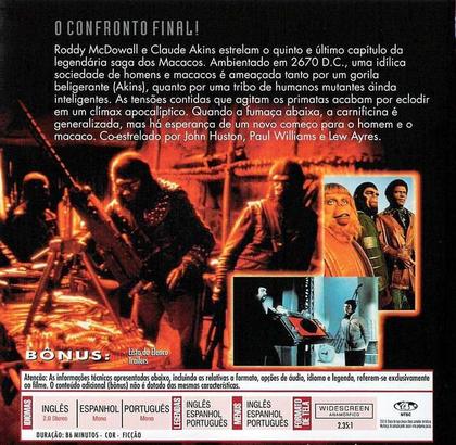 Imagem de Kit com 3 Filmes Planeta dos Macacos