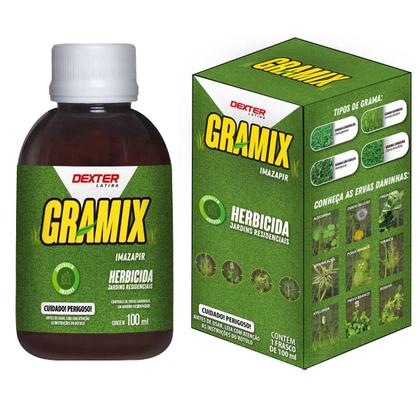 Imagem de Kit Com 3 Herbicidas Seletivo Para Gramados Gramix 100ml - Dexter