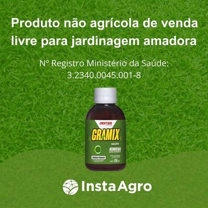 Imagem de Kit Com 3 Herbicidas Seletivo Para Gramados Gramix 100ml - Dexter