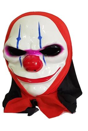 Imagem de Kit com 3 Máscaras de Palhaço: 1 com Capuz, 1 IT, 1 Coringa para Festa Fantasia