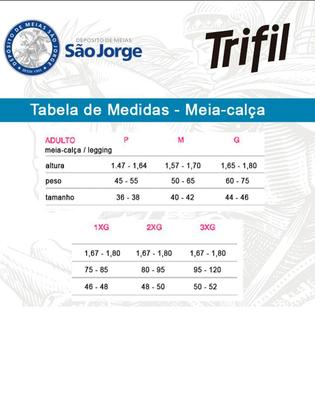 Imagem de Kit Com 3 Meias-Calcas Trifil Fio 40 6345 Iii
