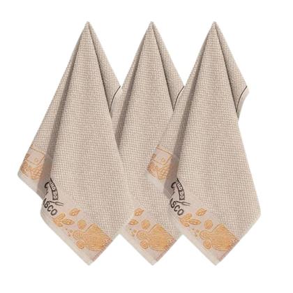 Imagem de Kit com 3 Panos de Copa Prato Guardanapo Churrasco Felpudo Karsten 46 x 65 cm