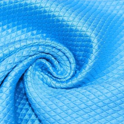 Imagem de Kit com 3 panos de microfibra multiuso escama de peixe 25 cm x 25 cm