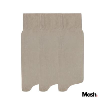 Imagem de Kit Com 3 Pares De Meia Social Longa Mash Em Poliamida Modelo Lisa