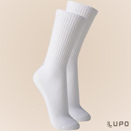 Imagem de Kit Com 3 Pares de meias Lupo Sport Cano Longo em Algodão Cotton Confortável Masculina