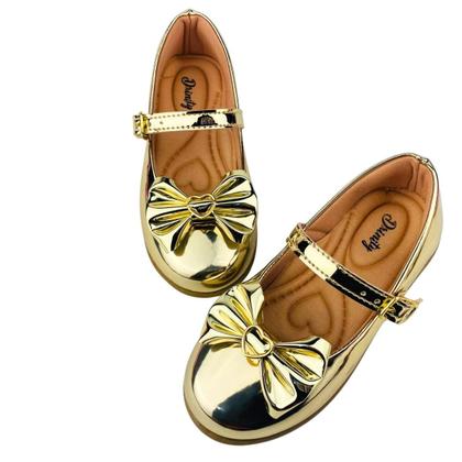 Imagem de Kit Com 3 Pares Sapatilha Infantil Menina Boneca Verniz Confortável SPT-500