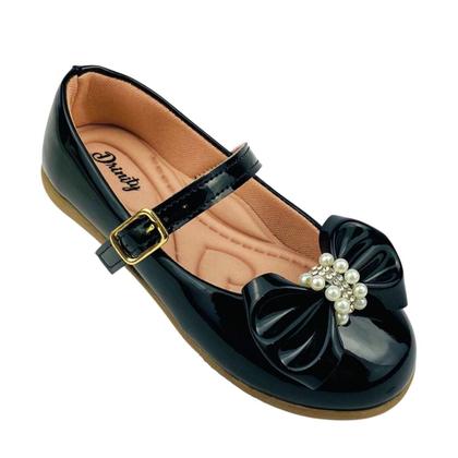 Imagem de Kit Com 3 Pares Sapatilha Infantil Menina Boneca Verniz Confortável SPT-503