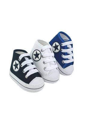 Imagem de Kit com 3 pares sapatinho de bebê direto da fabrica do 13 ao 18