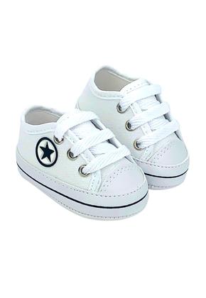 Imagem de Kit Com 3 Pares Sapatinho De Bebe Recém Nascido Direto Da Fabrica