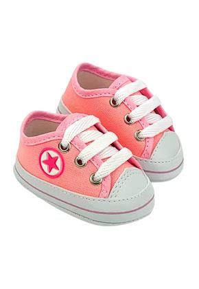 Imagem de Kit Com 3 Pares Sapatinho De Bebe Recém Nascido Direto Da Fabrica