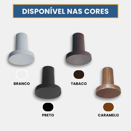 Imagem de Kit com 3 Penduradores Suporte Fixador Multiuso de Parede 4cm para Pendurar Espelho Acessórios Bolsas