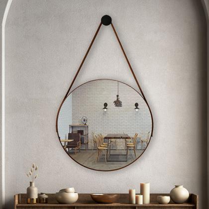 Imagem de Kit com 3 Penduradores Suporte Fixador Multiuso de Parede 4cm para Pendurar Espelho Acessórios Bolsas