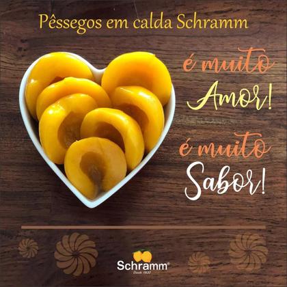 Imagem de Kit Com 3 Pêssegos Em Calda Zero Açúcar 450g - Schramm
