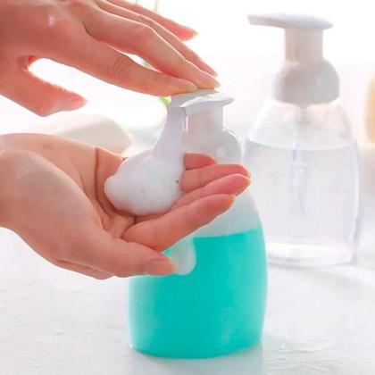 Imagem de Kit Com 3 Porta Sabonete Líquido Espuma Cremoso Dispenser Banheiro