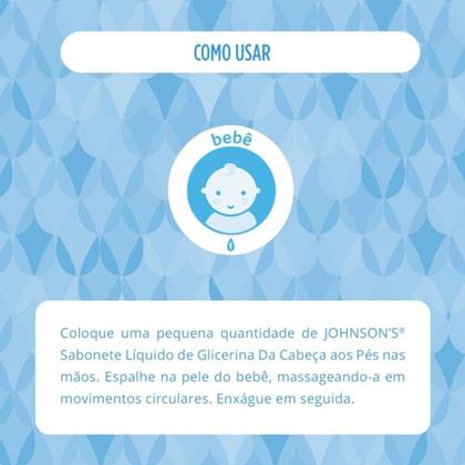 Imagem de Kit com 3 Sabonetes Líquidos Johnson's Baby Cabeça aos Pés