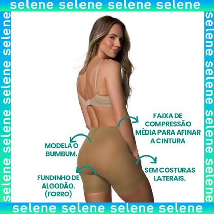 Imagem de Kit Com 3 Shorts Modelador Slim Com Elastano Levanta Bumbum Selene