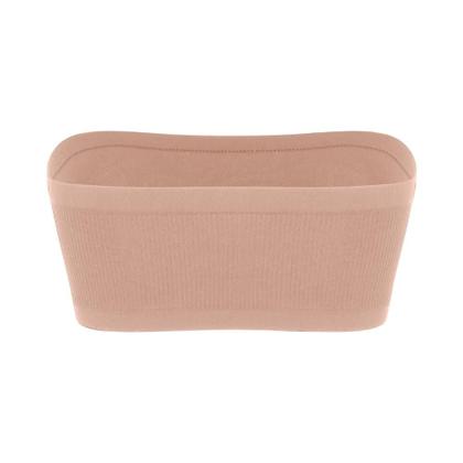 Imagem de Kit com 3 Soutien Poliamida Top Feminino Sutiã Sem Costura Sem Bojo Segura Seios Faixa Trifil