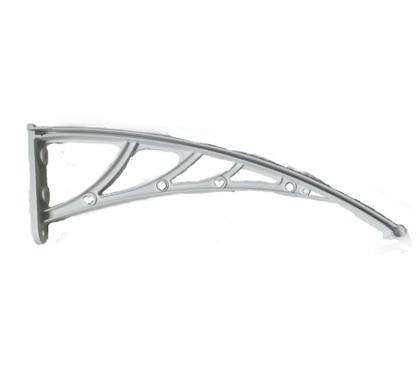 Imagem de Kit Com 3 Suporte Para Toldo Policarbonato Universal Mão Francesa Abs 60cm